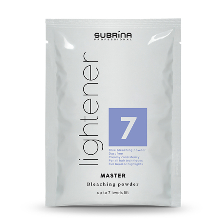 Pudra Decoloranta - Subrina Professional Lightener Master Rezerva  Pudra decoloranta 7 Nivele 50gr - Eterna Beauty