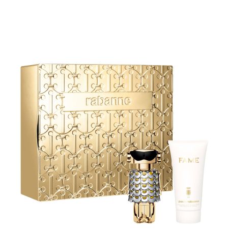 Floral - Rabanne Fame - Set cadou femei (EDP 50 ml + loțiune de corp 75 ml) - imagine produs