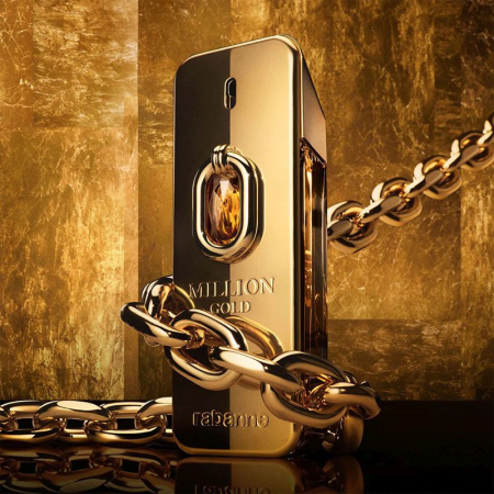 Rabanne Million Gold Elixir - Parfum Intense, 100 ml, Bărbați - imagine principală [2]