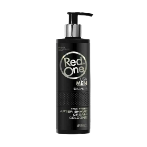 After Shave - RedOne Cologne Crema Silver After Shave  Lotiune dupa ras 400 ml - Eterna Beauty