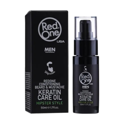 Îngrijire Barbă - RedOne Keratin Care Oil  Ulei pentru Barba 50 ml - Eterna Beauty