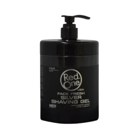 Ras & After Shave - RedOne Silver  Gel de Ras 1000 ml - Eterna Beauty
