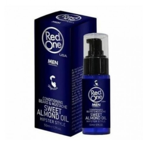 Îngrijire Barbă - RedOne Sweet Almond Oil  Ulei pentru Barba 50 ml - Eterna Beauty