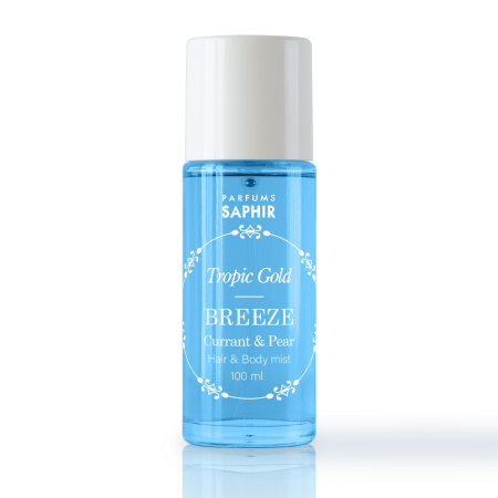Hair & Body Mist - Saphir Parfums Tropic Gold Breeze - Mist parfumat pentru păr și corp, 100 ml - imagine produs