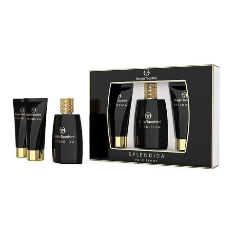 Seturi de Femei - Sergio Tacchini Splendida Set Cadou: Apa de Parfum 100 ml + Gel de Dus 100 ml + Lotiune de Corp 100 ml Femei | Eterna Beauty