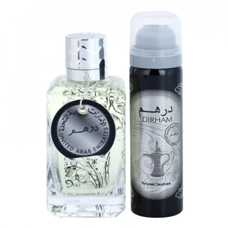 Aromatic - Set Ard Al Zaafaran Dirham Unisex Apa de Parfum 100 ml + Deodorant 50 ml | Eterna Beauty