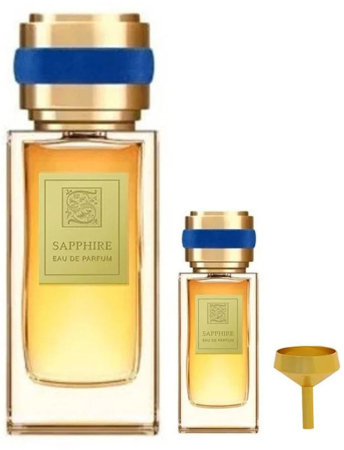 Parfumuri - Signature by Sillage d'Orient Sapphire   Set Cadou (Apă de Parfum 100 ml + 15 ml + Pâlnie), Unisex