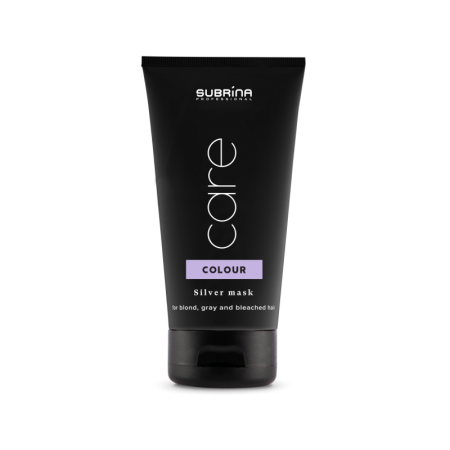 Masca - Subrina Professional Care Colour Silver  Masca pentru Par blond/gri/decolorat 150 ml - Eterna Beauty