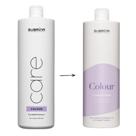 Haircare - produse pentru îngrijirea părului - Subrina Professional Colour - Balsam pentru păr vopsit, 1000 ml