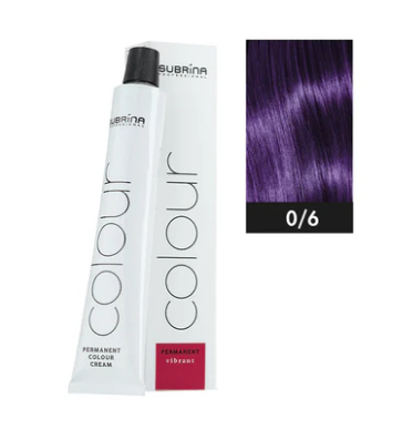 Vopsea de Par Permanenta - Subrina Creative Mix 0/6 Vopsea permanentă Violet 100 ml