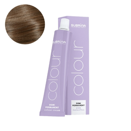 Colorare păr - vopsele și produse pentru colorare - Subrina Professional Demi-Permanent Colour AminoPlex 6/71 Stone - Vopsea demi-permanentă, 60 ml
