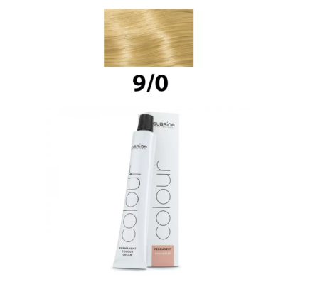 Vopsea de Par Permanenta - Subrina Essential Colour 9/0 Vopsea permanentă Blond Deschis Luminos Natural 100 ml
