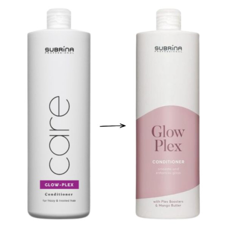 Haircare - produse pentru îngrijirea părului - Subrina Professional Glow-Plex - Balsam pentru netezire și strălucire, 1000 ml