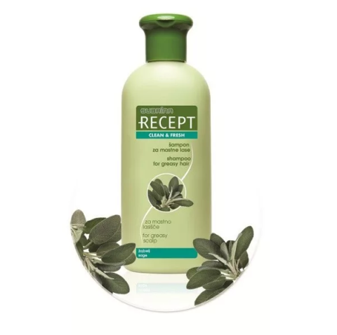 Sampon - Subrina Professional Recept Clean & Fresh  Sampon pentru Par Gras 400ml - Eterna Beauty
