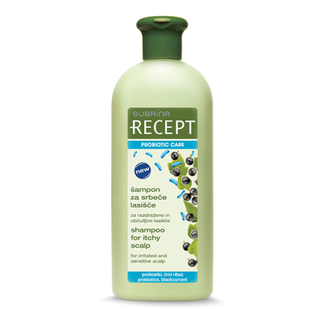 Subrina Professional Recept Probiotic Care  Sampon pentru Scalp Cu Mancarimi Si Iritat 400Ml - Eterna Beauty