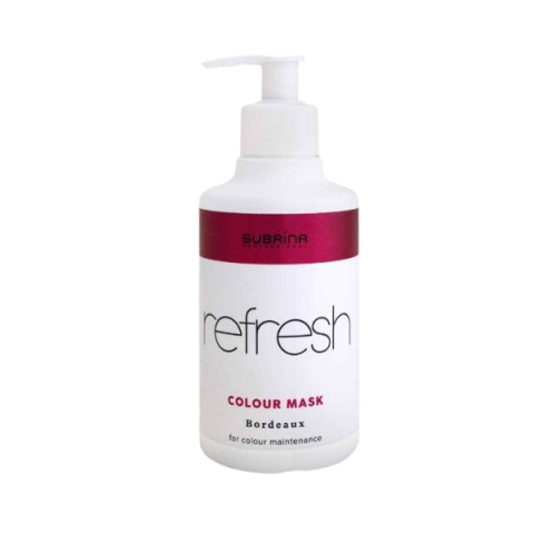 Vopsea de Par Permanenta - Subrina Professional Refresh Bordeaux - Masca nuantatoare hranitoare Bordo, visiniu, 250 ml