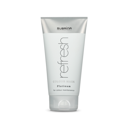 Masca - Subrina Professional Refresh Platinum  Masca nuantatoare Gri 150 ml - Eterna Beauty