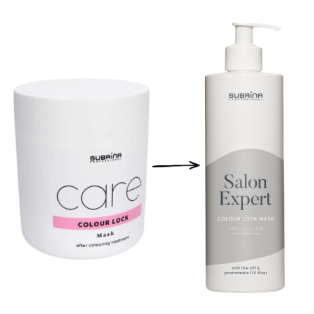 Mască pentru păr Subrina Salon Expert Colour Lock 450 ml [0]