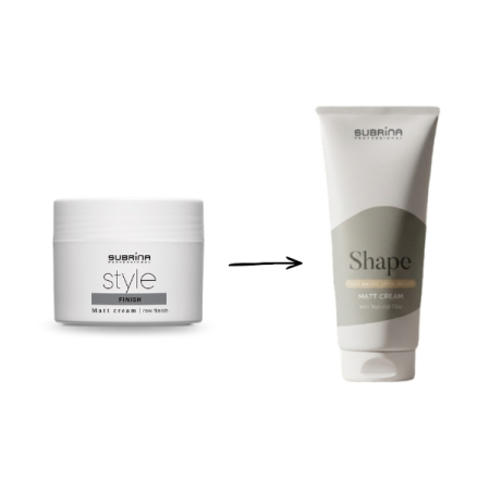Crema Modelatoare - Cremă pentru păr Subrina Shape Matt Cream 100 ml