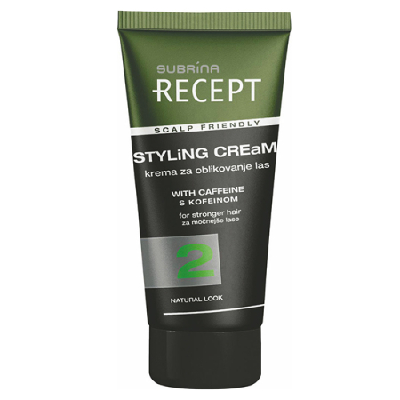 Crema Modelatoare - Subrina Recept Styling Cream Natural Look  Crema Modelatoare Pentru Par 150 ml - Eterna Beauty