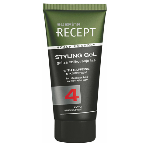 Produse de Styling pentru Păr - Subrina Recept Styling Gel Extra Strong Hold  Gel Pentru Par 150  ml - Eterna Beauty