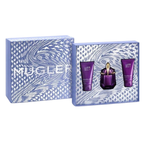 Seturi de Femei - Thierry Mugler Alien Set Cadou (Apa de Parfum 30 ml + Gel de dus 50 ml + Lotiune corp 50 ml) Femei - Eterna Beauty