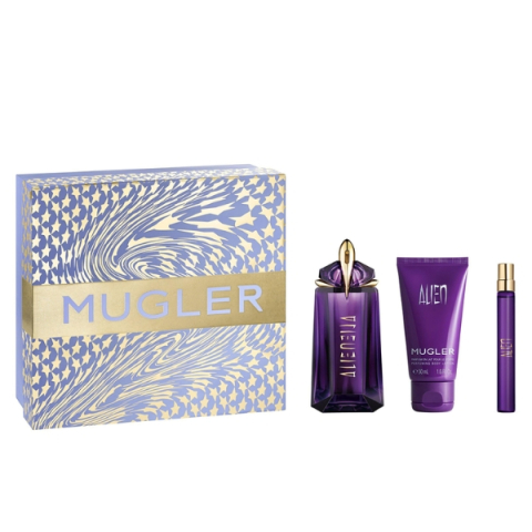 Seturi de Femei - Thierry Mugler Alien Set Cadou (Apa de Parfum 90 ml + Apa de Parfum 10 ml + Lotiune corp 50 ml) Femei - Eterna Beauty