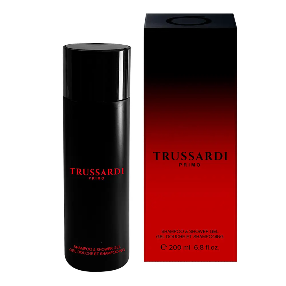 Trussardi Primo Shampoo & Shower Gel Sampon si gel de dus, 200 ml, Barbati - Eterna Beauty [1]
