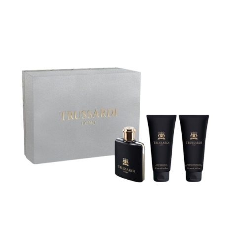Fresh - Trussardi Uomo Set Cadou (Apa de Toaleta 100 ml + Gel de dus 200 ml + Lotiune balsam dupa ras 200 ml) Barbati - Eterna Beauty