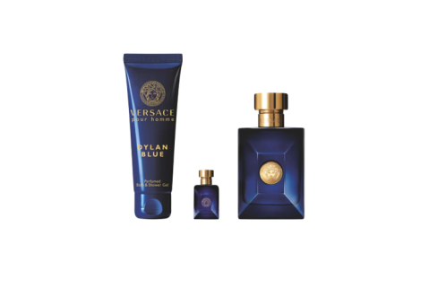 Versace Dylan Blue Set Cadou (Apa de Toaleta 100 ml  + Apa de Toaleta 5 ml + Gel de dus 10 ml) Barbati - Eterna Beauty [1]