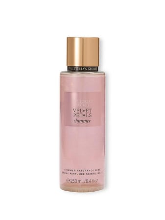 Spray-uri Parfumate pentru Corp - Victoria's Secret Velvet Petals Shimmer - Spray parfumat pentru corp cu particule strălucitoare, 250 ml