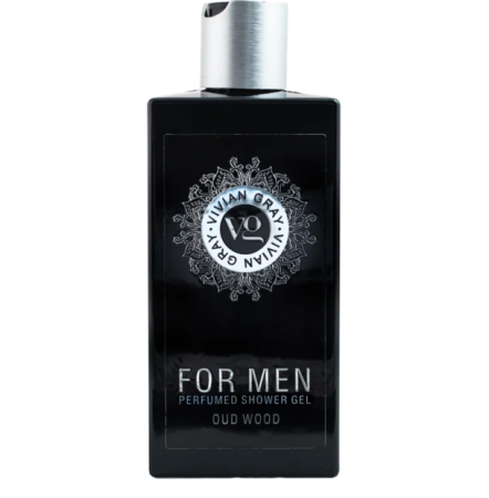 Gel de Dus - Vivian Gray For Men Oud Wood - Gel de duș pentru bărbați, 350 ml - imagine produs
