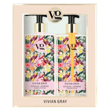 Seturi - Vivian Gray Sensual Jasmine - Set săpun lichid + loțiune de mâini, 350 + 350 ml - imagine produs