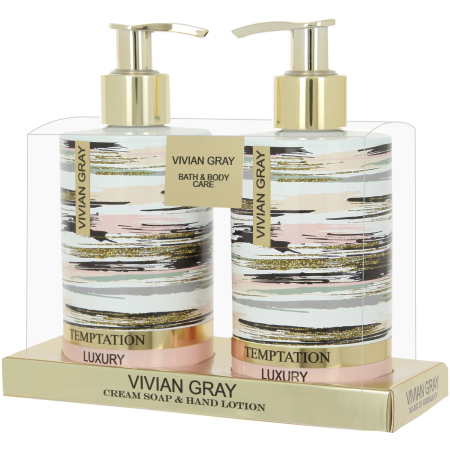 Seturi - Vivian Gray Temptation - Set săpun lichid + loțiune de mâini, 250 + 250 ml - imagine produs