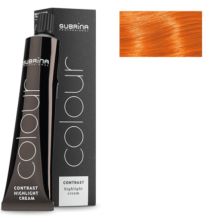 Vopsea de Par - Subrina Professional Contrast Colour Orange  Vopsea de par pentru suvite Portocaliu 60ml - Eterna Beauty