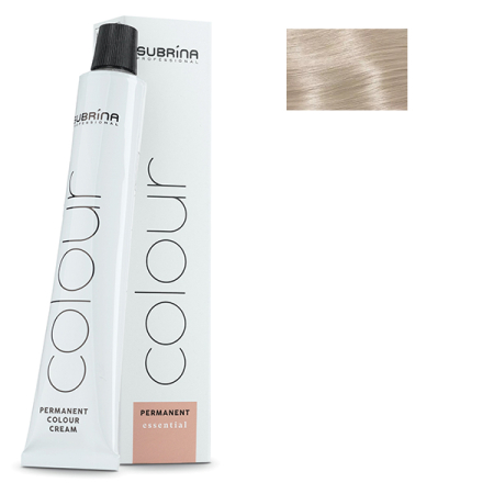 Colorare păr – vopsele și produse pentru colorare - Subrina Professional Essential Colour 10/1  Vopsea de par permanenta Blond Luminos Cenusiu 100 ml - Eterna Beauty