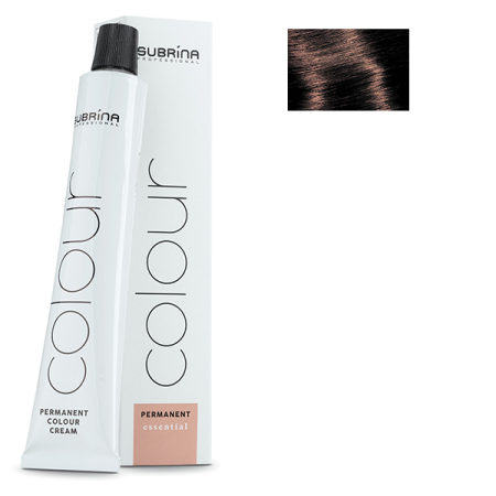 Haircare – produse pentru îngrijirea părului - Subrina Professional Essential Colour 4/7  Vopsea de par permanenta Castaniu Mediu Castaniu 100 ml - Eterna Beauty