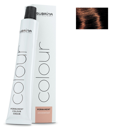 Haircare – produse pentru îngrijirea părului - Subrina Professional Essential Colour 4/75  Vopsea de par permanenta Castaniu Mediu Coral 100 ml - Eterna Beauty