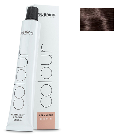 Haircare – produse pentru îngrijirea părului - Subrina Professional Essential Colour 5/71  Vopsea de par permanenta Castaniu Deschis Castaniu Cenusiu 100 ml - Eterna Beauty
