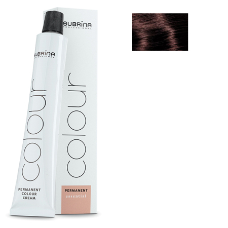 Colorare păr – vopsele și produse pentru colorare - Subrina Professional Essential Colour 5/76  Vopsea de par permanenta Castaniu Deschis Palisandru 100 ml - Eterna Beauty