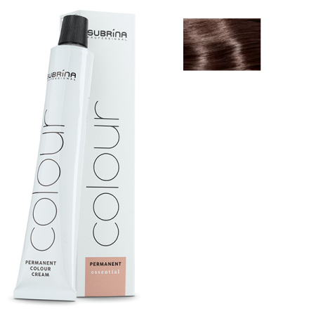 Haircare – produse pentru îngrijirea părului - Subrina Professional Essential Colour 5/77  Vopsea de par permanenta Castaniu Deschis Castaniu Intensiv 100 ml - Eterna Beauty