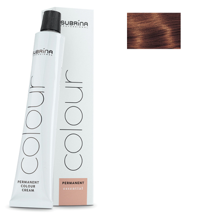 Haircare – produse pentru îngrijirea părului - Subrina Professional Essential Colour 6/73  Vopsea de par permanenta Blond Inchis Castaniu Auriu 100 ml - Eterna Beauty