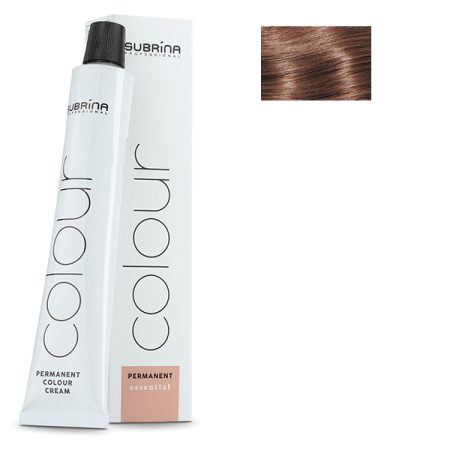 Colorare păr – vopsele și produse pentru colorare - Subrina Professional Essential Colour 7/7  Vopsea de par permanenta Blond Mediu Castaniu 100 ml - Eterna Beauty