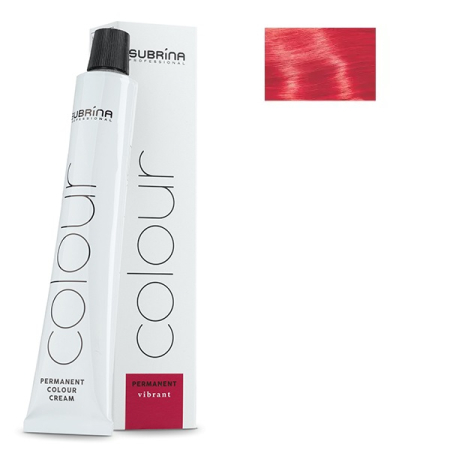 Vopsea de Par - Subrina Professional Vibrant Colour 10/5  Vopsea de par permanenta Blond Luminos Rosu Intensiv 100 ml - Eterna Beauty