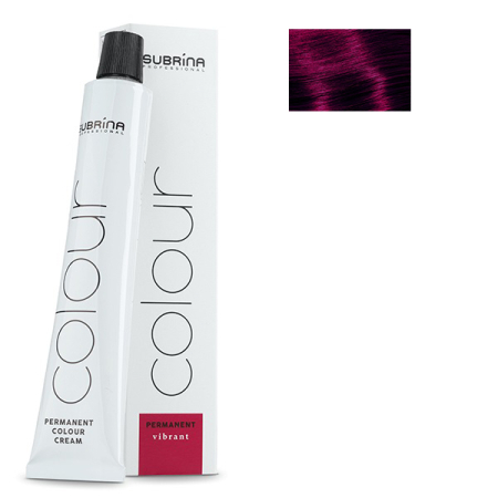 Vopsea de Par - Subrina Professional Vibrant Colour 4/65  Vopsea de par permanenta Castaniu Mediu Mahon 100 ml - Eterna Beauty
