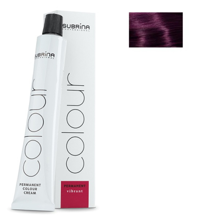 Vopsea de Par - Subrina Professional Vibrant Colour 5/67  Vopsea de par permanenta Castaniu Deschis Beaujolais 100 ml - Eterna Beauty