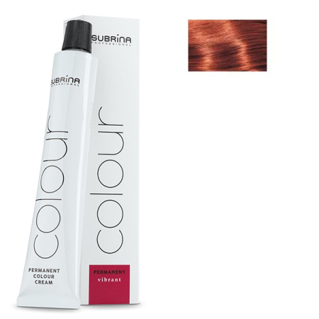 Vopsea de Par - Subrina Professional Vibrant Colour 7/4  Vopsea de par permanenta Blond Mediu Auriu 100 ml - Eterna Beauty