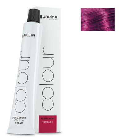 Vopsea de Par - Subrina Professional Vibrant Colour 7/6  Vopsea de par permanenta Blond Mediu Violet Intensiv 100 ml - Eterna Beauty