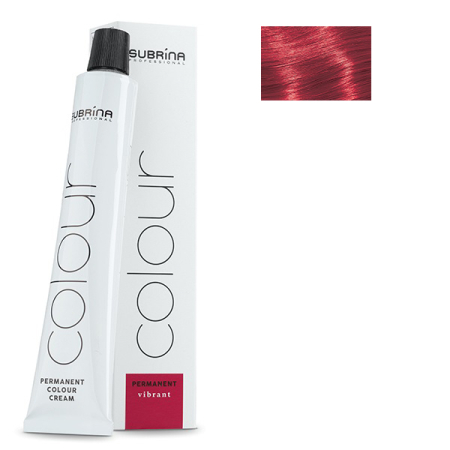 Vopsea de Par - Subrina Professional Vibrant Colour 8/5  Vopsea de par permanenta Blond Deschis Rosu 100 ml - Eterna Beauty