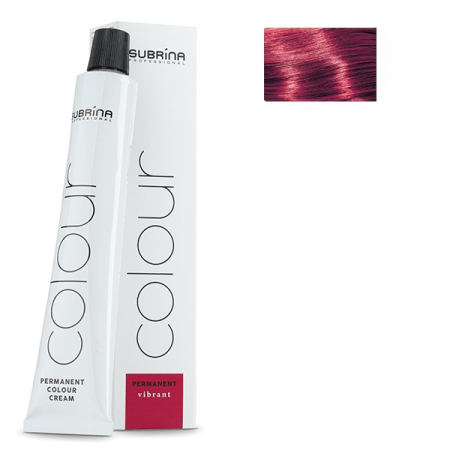 Vopsea de Par - Subrina Professional Vibrant Colour 8/56  Vopsea de par permanenta Blond Deschis Rosu Violet 100 ml - Eterna Beauty